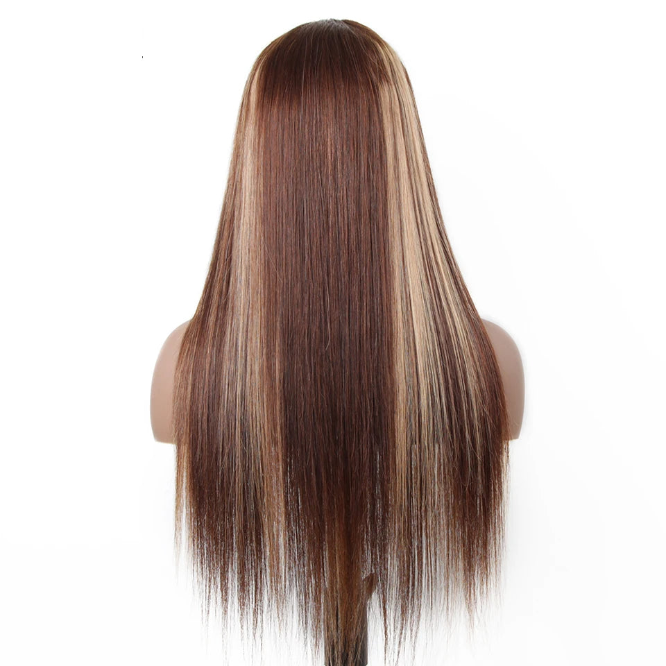 Ombre Peruvian Straight Lace Wigs