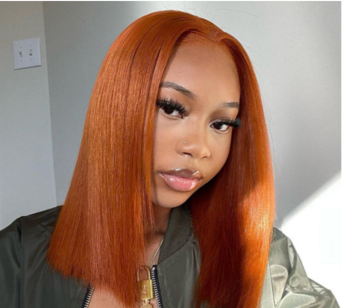 Ginger Orange Brazilian Water Wave