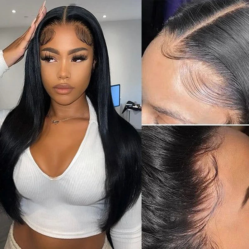 Brazilian Straight Lace Front Wigs